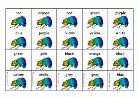Chameleon Colours Card Game